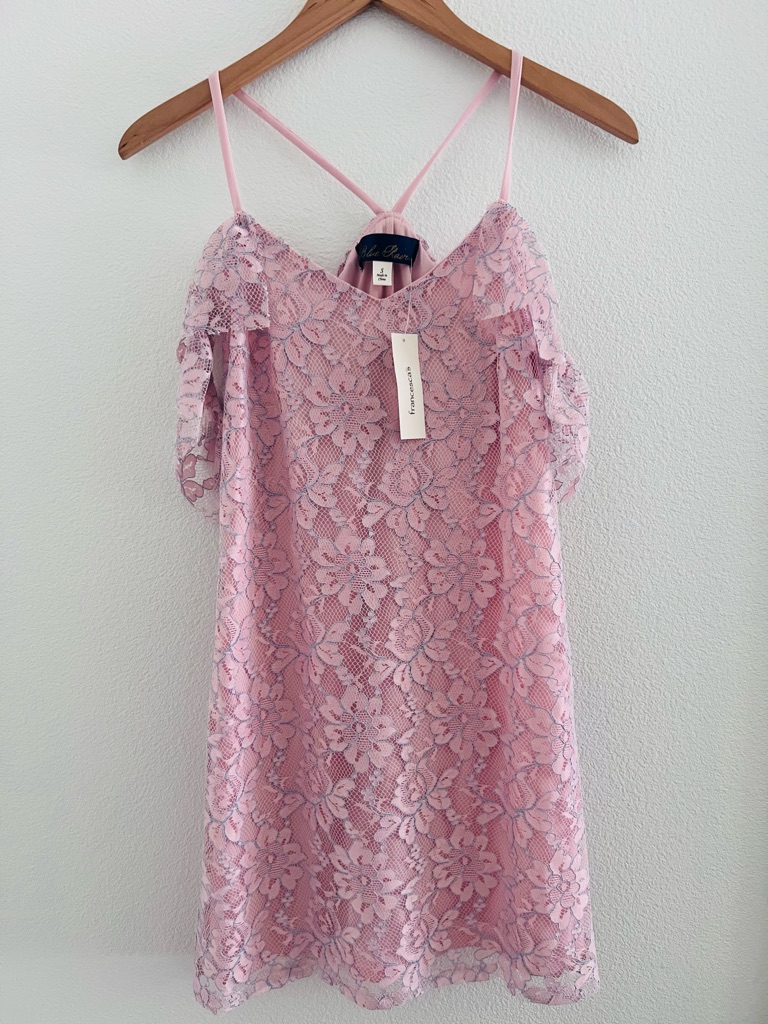 Francescas X Blue Rain Lace Dress